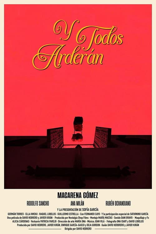 Y todos arderán afişi