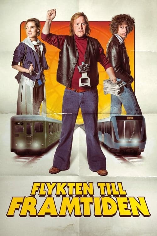 Flykten till framtiden afişi