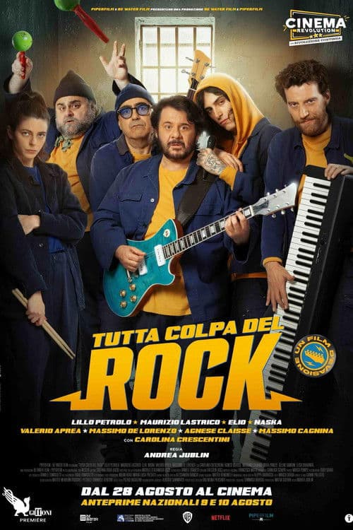 Tutta colpa del rock afişi