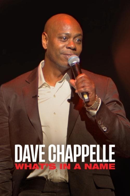 Dave Chappelle: What's in a Name? afişi