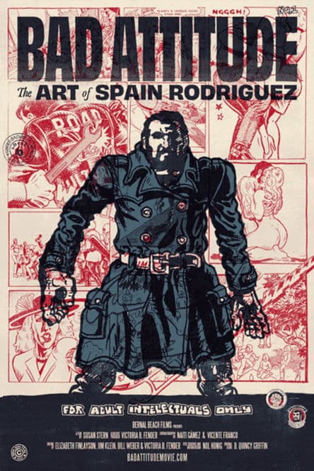 Bad Attitude: The Art of Spain Rodriguez afişi