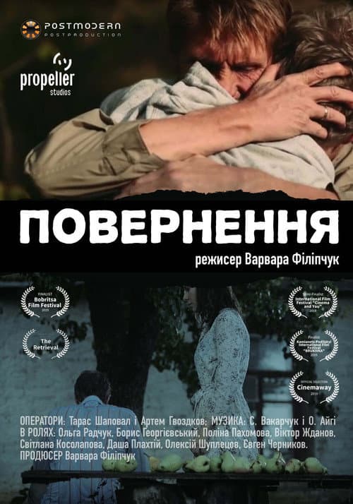 Повернення afişi