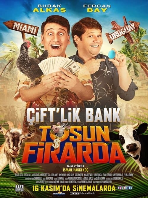 Çift'lik Bank: Tosun Firarda afişi