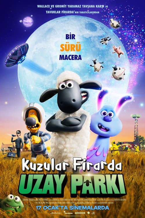 Kuzular Firarda: Uzay Parkı afişi