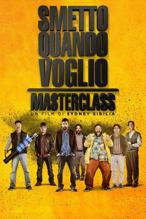 Smetto quando voglio - Masterclass afişi