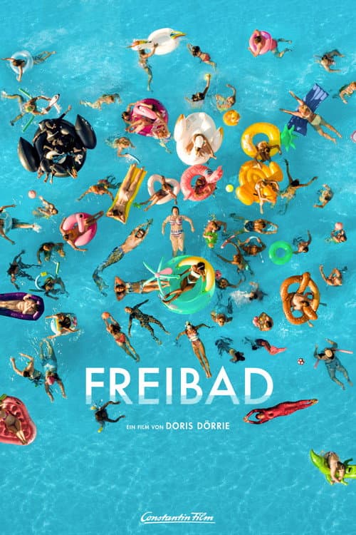 Freibad afişi