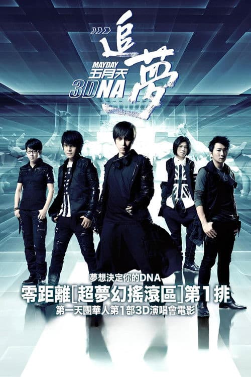 五月天追夢3DNA afişi