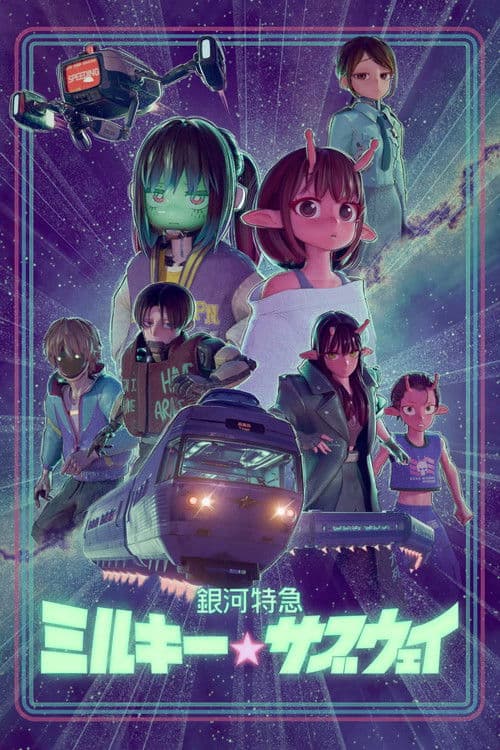 銀河特急 ミルキー☆サブウェイ afişi