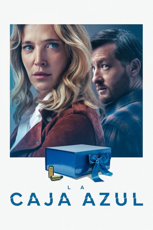 La caja azul afişi
