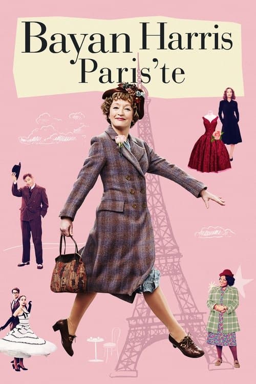 Bayan Harris Paris'te afişi