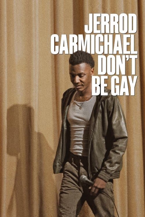 Jerrod Carmichael: Don't Be Gay afişi