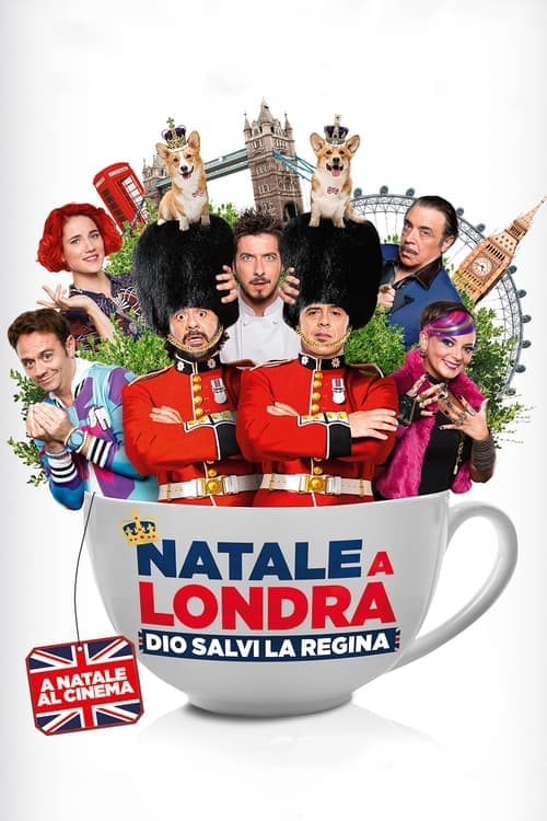 Natale a Londra - Dio salvi la Regina afişi