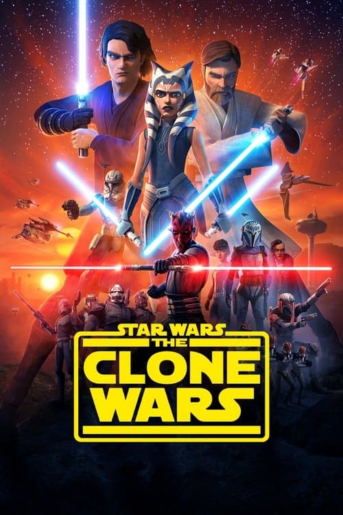 Star Wars: Klon Savaşları afişi