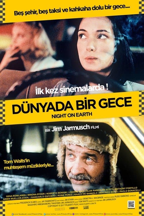 Dünyada Bir Gece afişi