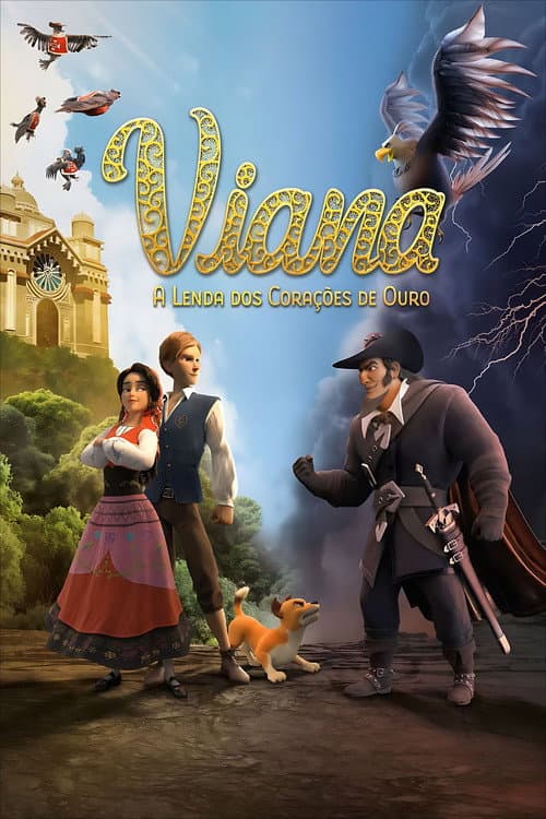Viana – A Lenda dos Corações de Ouro afişi