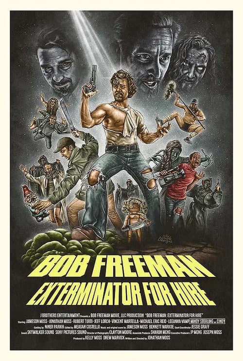 Bob Freeman: Exterminator For Hire afişi