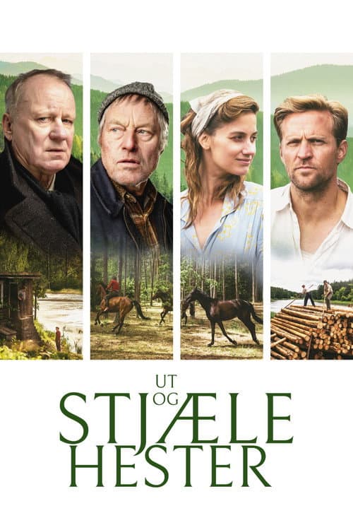 Ut og stjæle hester afişi