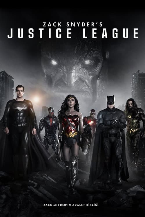 Zack Snyder'ın Adalet Birliği afişi