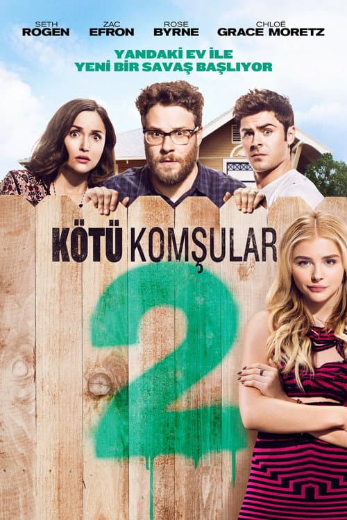 Kötü Komşular 2 afişi
