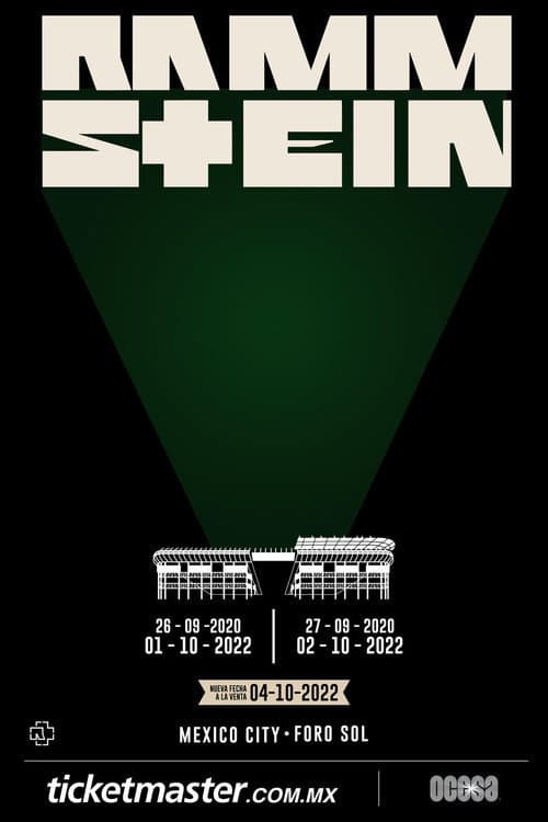 Rammstein: Live in Mexico City afişi