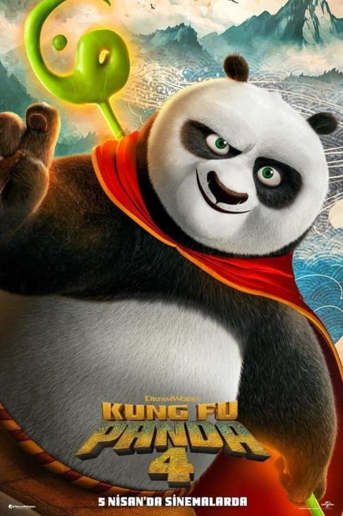 Kung Fu Panda 4 afişi