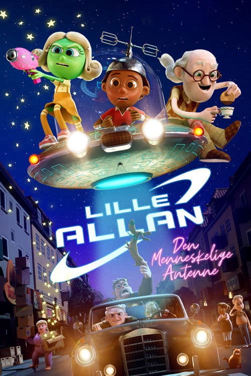 Küçük Allen ve Galaksi Yolcusu afişi