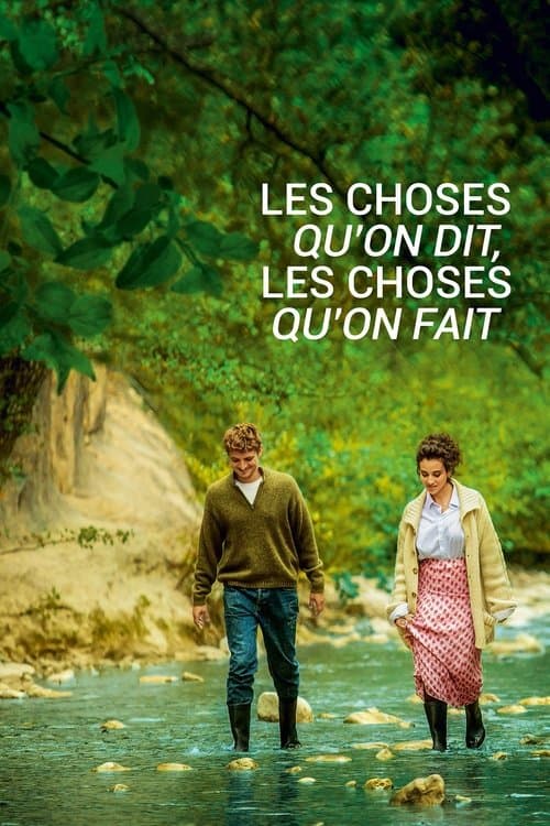 Les choses qu'on dit, les choses qu'on fait afişi