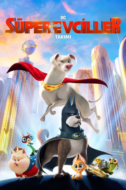 DC Süper Evciller Takımı afişi