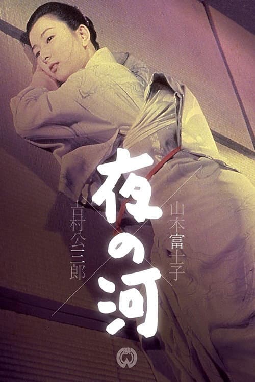 夜の河 afişi