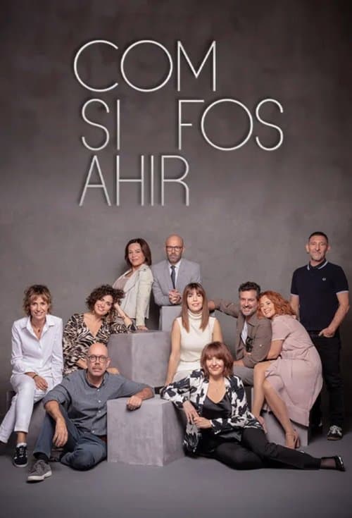 Com si fos ahir afişi