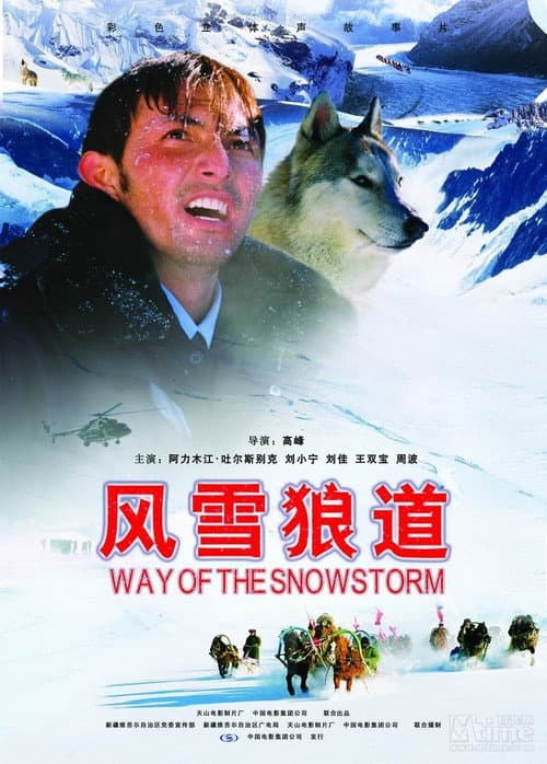 风雪狼道 afişi