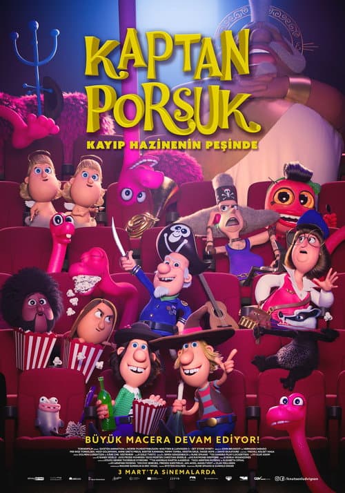 Kaptan Porsuk Kayıp Hazinenin Peşinde afişi