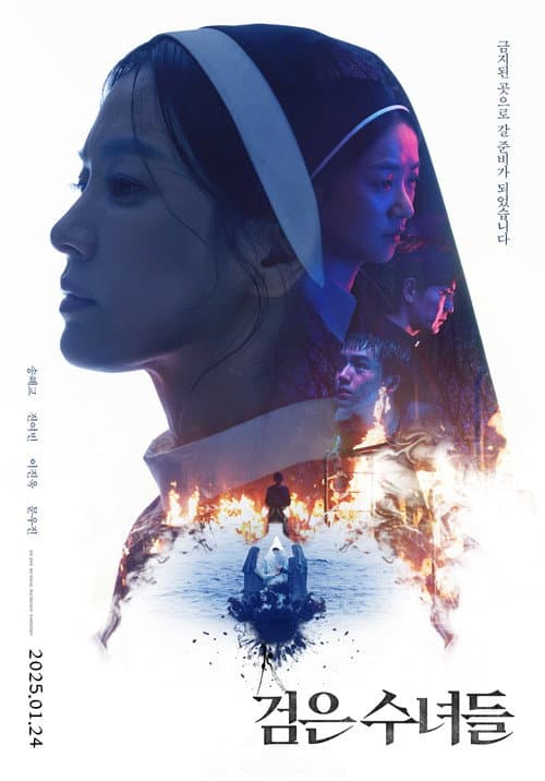검은 수녀들 afişi