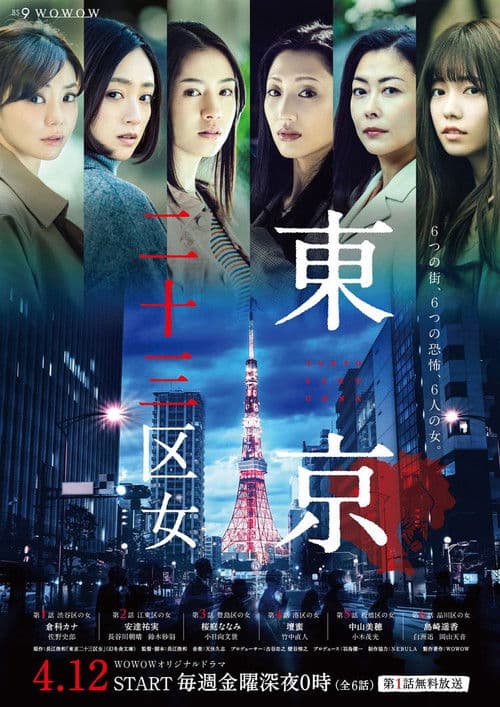 東京二十三区女 afişi
