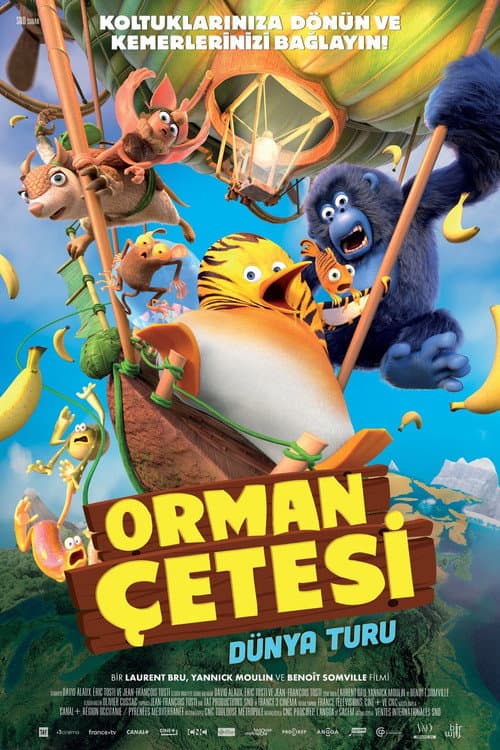 Orman Çetesi: Dünya Turu afişi