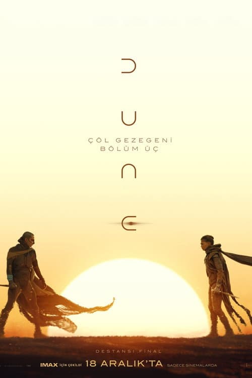 Dune: Çöl Gezegeni - Bölüm Üç afişi