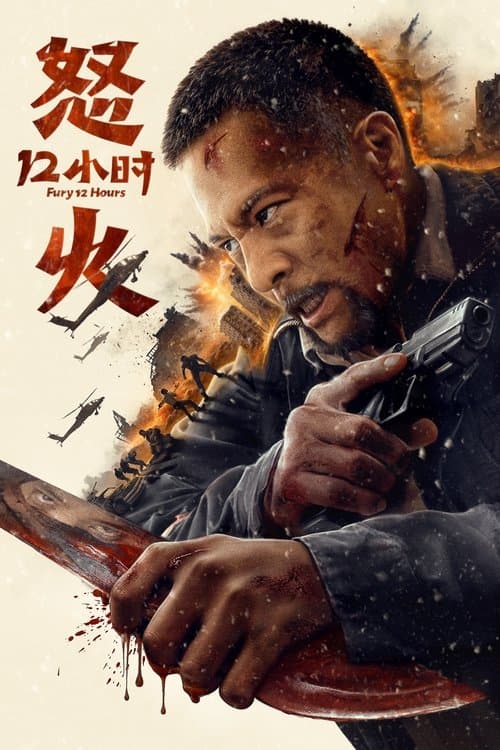 怒火十二小时 afişi