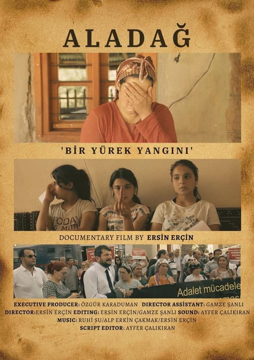 Aladağ "Bir Yürek Yangını" afişi