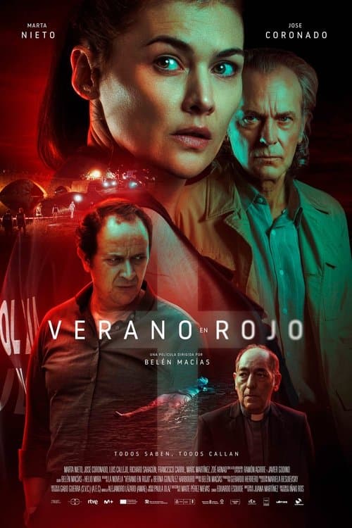 Verano en rojo afişi