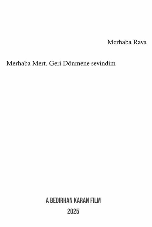 RAVA: Yapay Bir Dostluk afişi