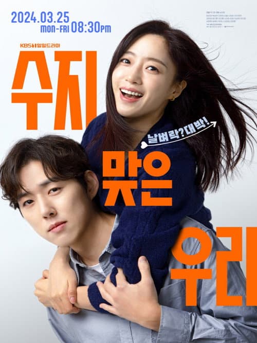 수지맞은 우리 afişi