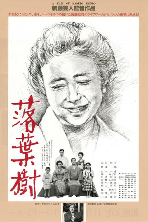 落葉樹 afişi