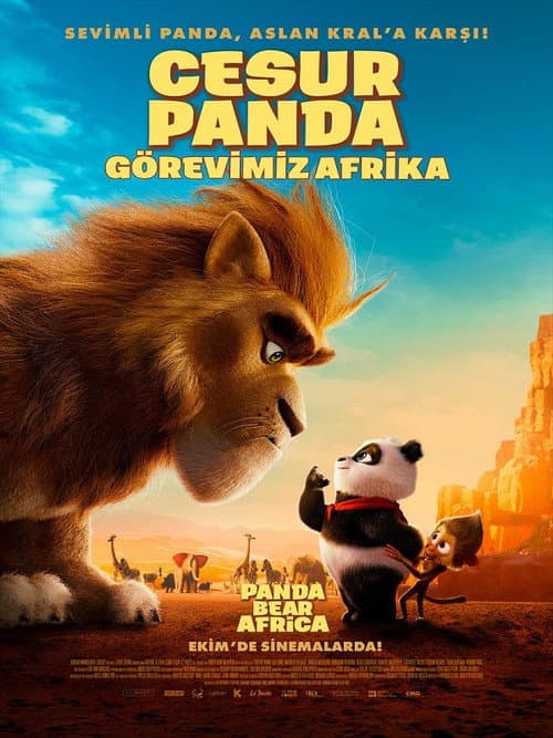 Cesur Panda Görevimiz Afrika afişi