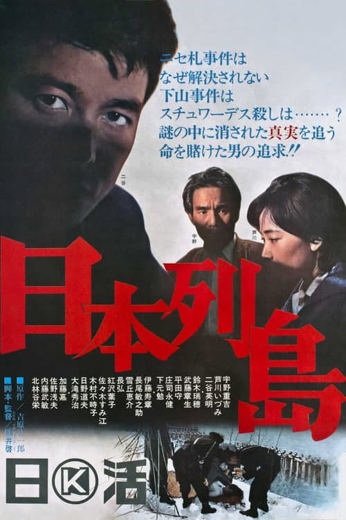 日本列島 afişi