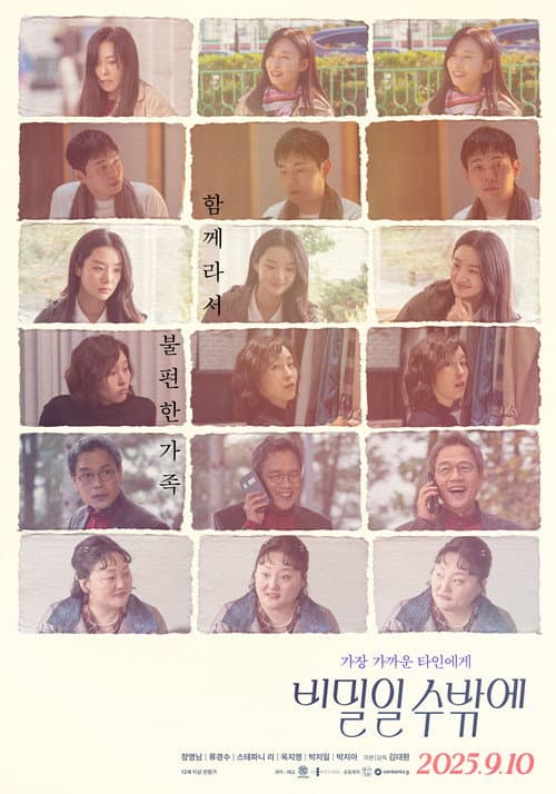 비밀일 수밖에 afişi