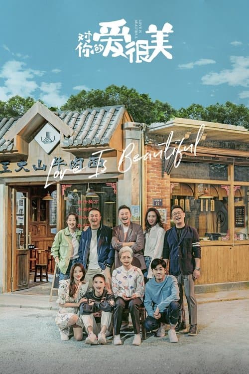 对你的爱很美 afişi