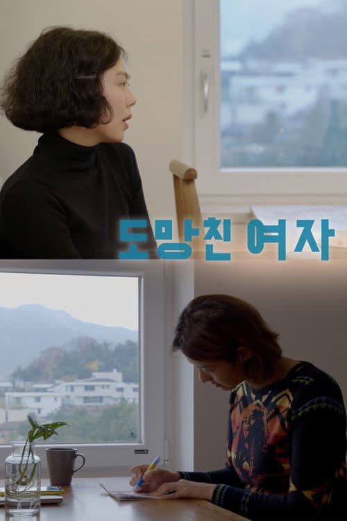 도망친 여자 afişi