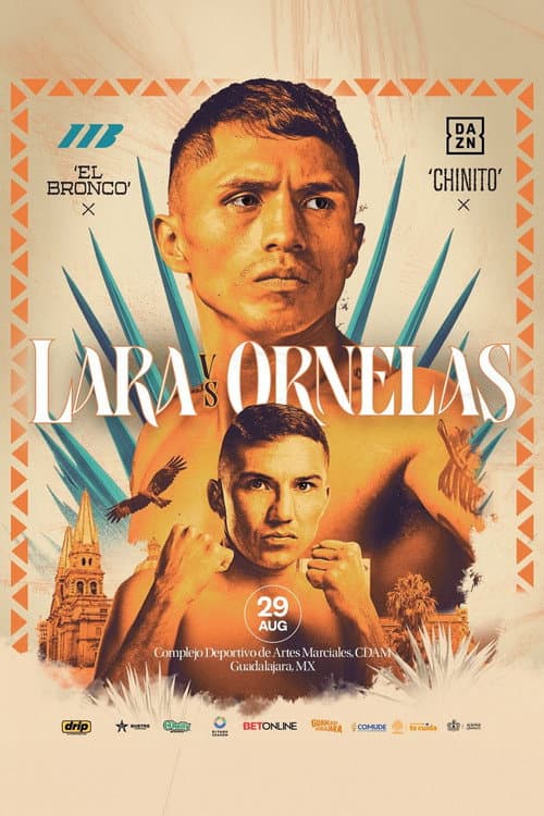 Mauricio Lara vs. Carlos Ornelas afişi