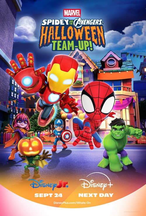 Spidey and the Avengers: Halloween Team-Up! afişi