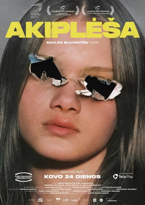 Akiplėša afişi